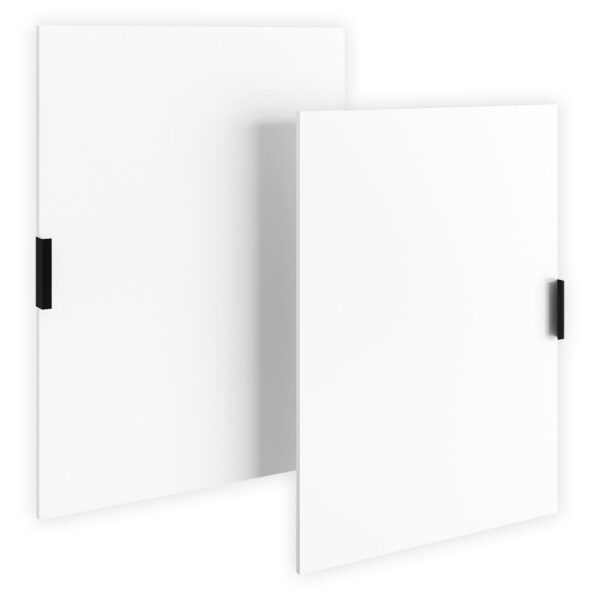 Lugna left hand door 2045H x 450W x 16D in white