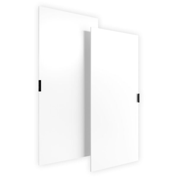 Lugna double door 2045H x 900W x 16D in white